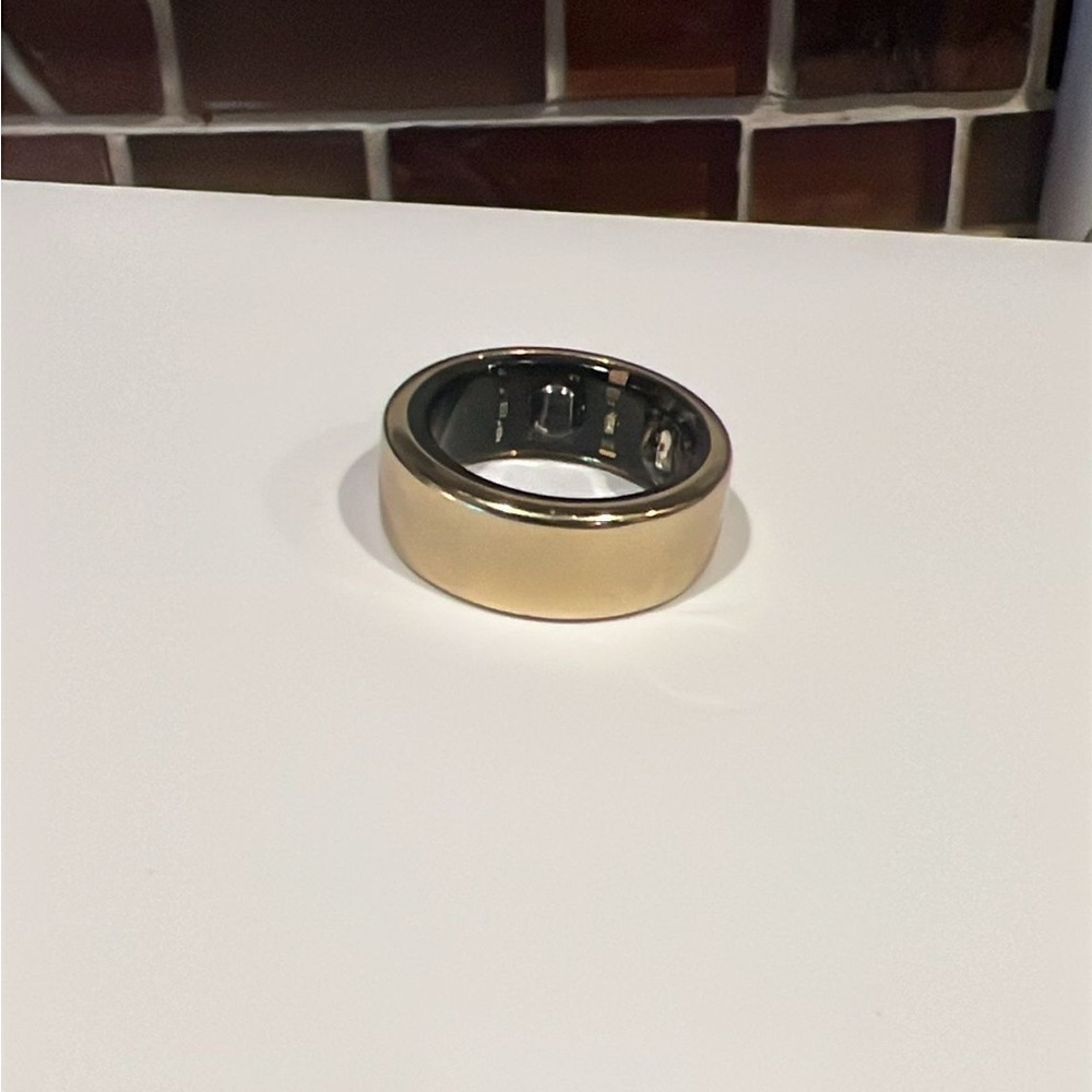 Oura Gold and Silver Ring